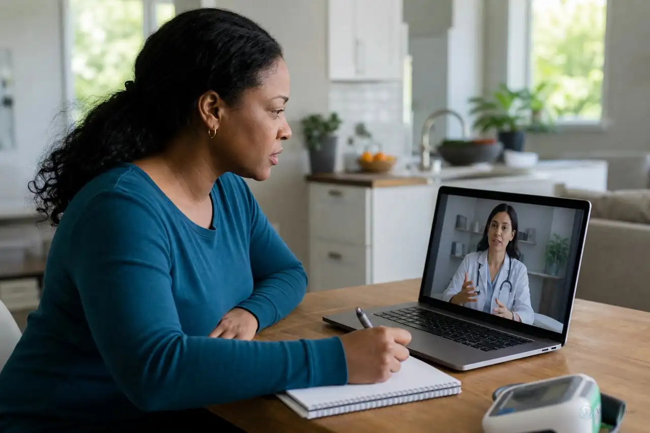Clinician-guided care planning related to heart palpitations