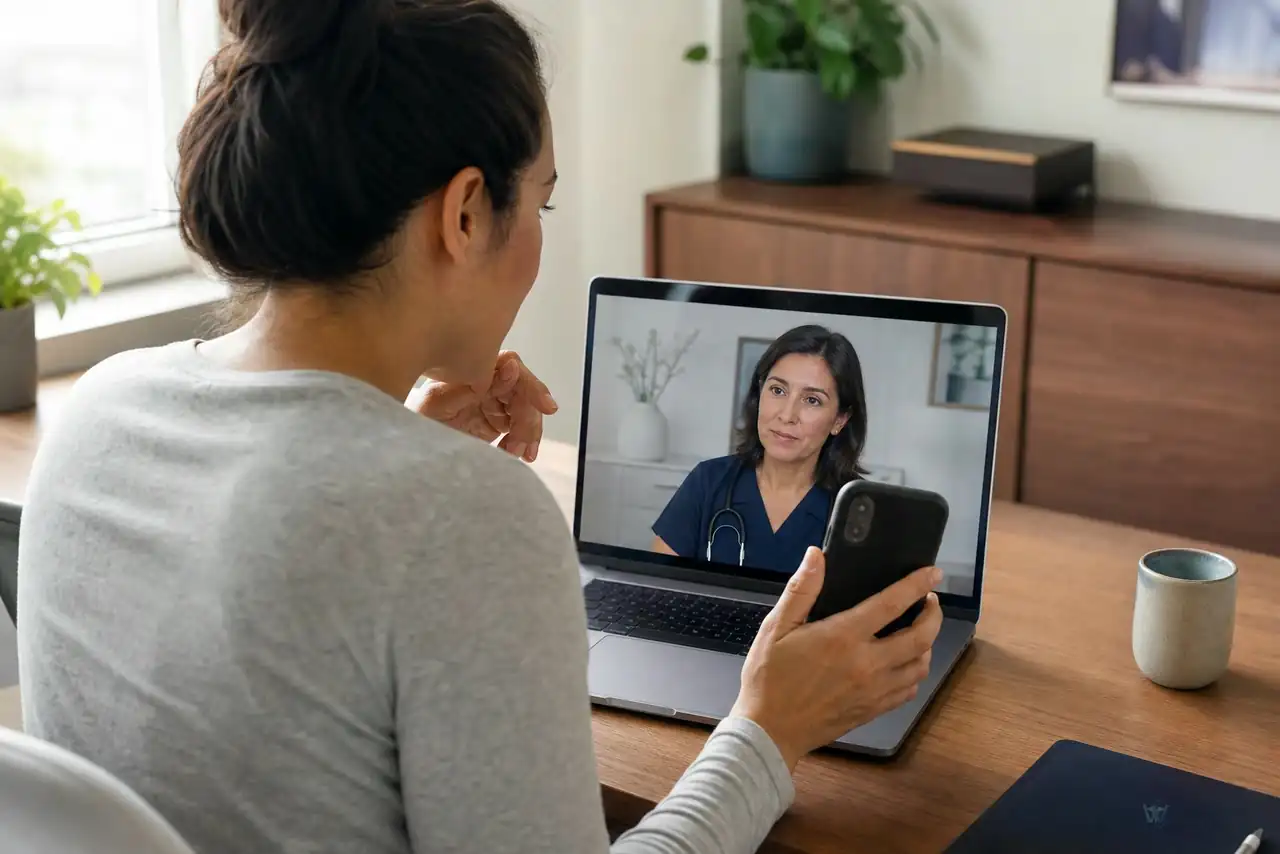 Clinician-guided care planning related to hemorrhoid symptoms