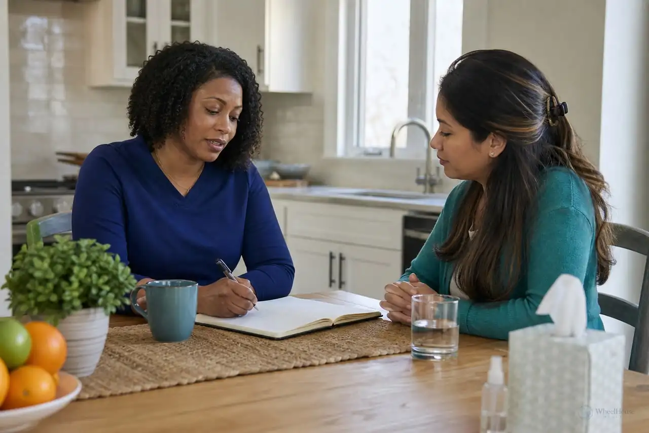Clinician-guided care planning related to cold and flu season preparation