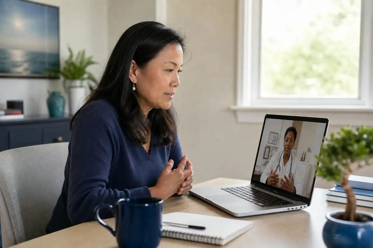 Clinician-guided care planning related to telehealth primary care dale city va