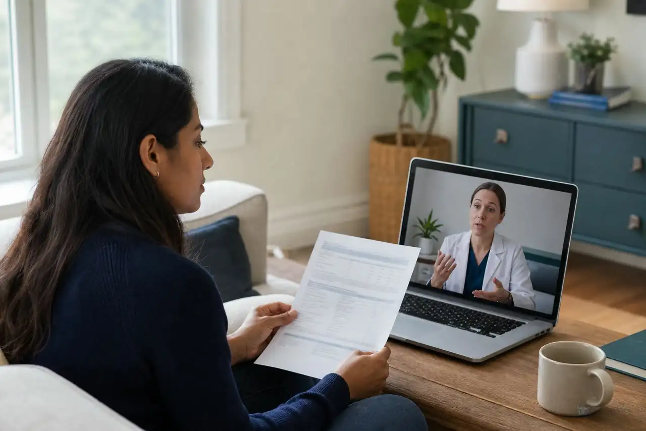 Clinician-guided care planning related to CRP and ESR inflammation markers