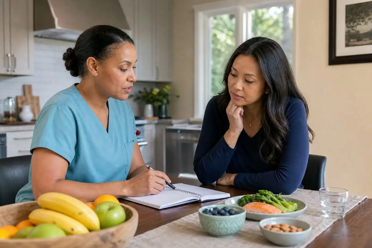 Clinician-guided care planning related to the DASH eating pattern and blood-pressure planning