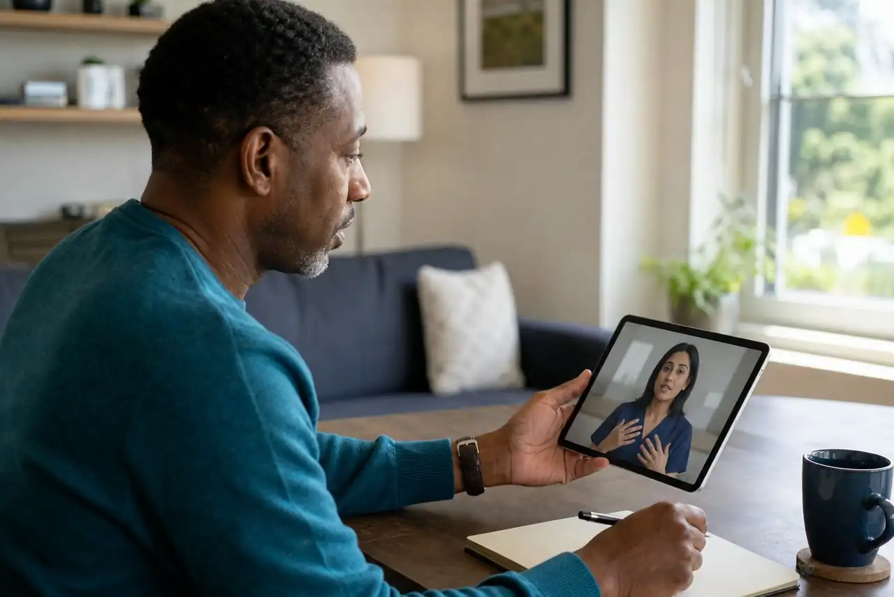 Clinician-guided care planning related to choosing between telehealth, urgent care, and emergency care