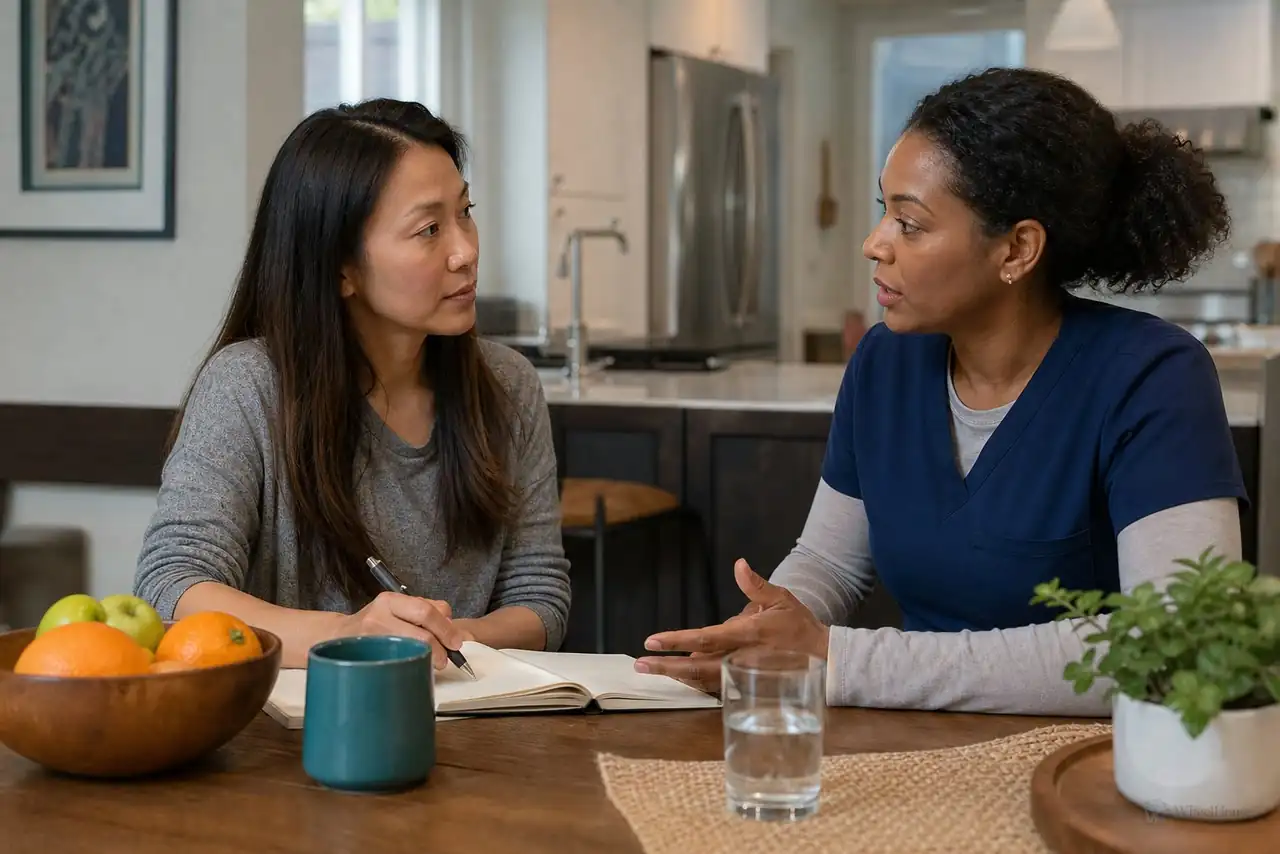 Clinician-guided care planning related to cold and flu season preparation